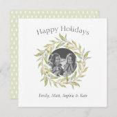 ハッモダンプホリデーズグリーンリーリース写真 シーズンカード (正面/裏面)