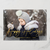 ハッモダンプホリデーズスクリプトフォト 箔シーズンカード (正面)