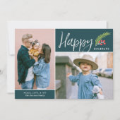 ハッモダンプホリデーズツーフォトティール(緑がかった色) シーズンカード (正面)