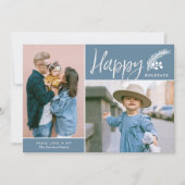 ハッモダンプホリデーズツーフォトブルー シーズンカード (正面)