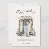 ハッモダンプホリデーズビジネスフラットホリデーカード シーズンカード (正面)