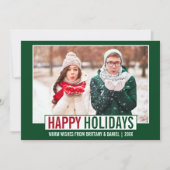 ハッモダンプホリデーズフォトグリーン シーズンカード (正面)