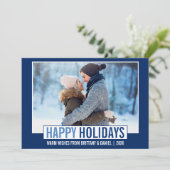 ハッモダンプホリデーズフォトブルー シーズンカード (スタンド正面)