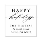 ハッモダンプホリデーズ差出人住所 セルフインキングスタンプ (デザイン)