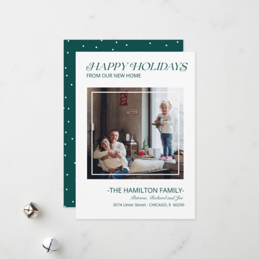 ハッモダンプホリデー引越し案内の写真 シーズンカード (正面/裏面インサイチュ)