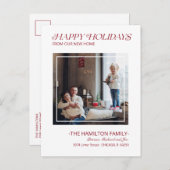 ハッモダンプホリデー引越し案内の写真 シーズンポストカード (正面/裏面)
