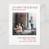 ハッモダンプホリデー引越し案内の写真 シーズンポストカード (正面)