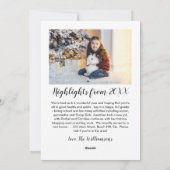 ハッモダンプホリデー2フォトカスタム文字オンバック シーズンカード (裏面)