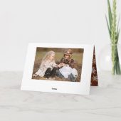 ハッモダンプホリデー2写真クリスマス カード (裏面)