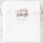 ハッモダンプホリデー |ブラシエレガントストローク ラウンドシール (バッグ)