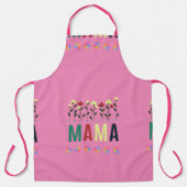 ハッモダンプマザーズデイオールオーバープリントエプロン エプロン (正面)