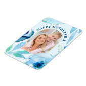 ハッモダンプマザーズ日青ターコイズ水彩 マグネット (左側)