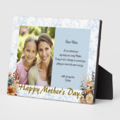 ハッモダンプマザーズ・デイブルーフローラ フォトプラーク (側面)