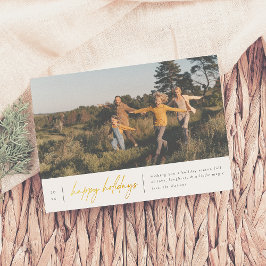 ハッモダンミニマルプ・ホリデー・クリスマス 箔シーズンカード