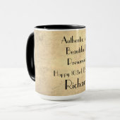 ハッユーモアのあるピー103番目の誕生日 マグカップ (正面左)