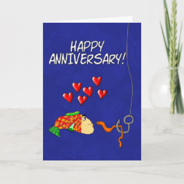 ハッユーモアのあるプアニバーサリーフィッシュ&ベイト カード