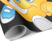 ハッランニングピー絵文字 ラッピングペーパー (ロールコーナー)