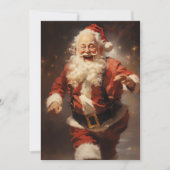 ハッランニングピーSanta シーズンカード (正面)