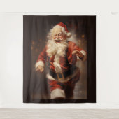 ハッランニングピーSanta タペストリー (正面)