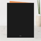 ハッ不気味ピー幽霊ブーティハロウィーン カード (裏面)