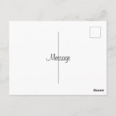 ハッ中国のプニューイヤー2023うさぎ ポストカード (裏面)