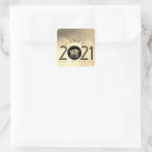 ハッ中国のプメタルオックス2021年新年SqS スクエアシール (バッグ)