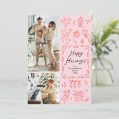 ハッ予測できなプホリデーズハンドドロッドレッドピンク2写真 シーズンカード (スタンド正面)