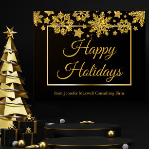 ハッ企業のプホリデーズカンパニーホリデーパーティー ポスター