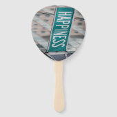 ハッ前向きプやる気を起こさせるワード通り記号 ハンドファン (裏面)