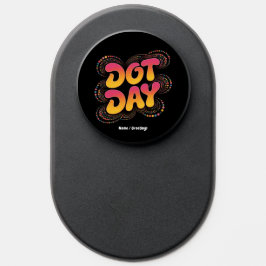 ハッ国際的ピー水玉模様デイ女性ガールズキッズ ポップソケット