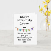 ハッ妊婦のプ、カード カード (黄色い花)