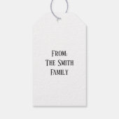 ハッ素朴ピー収穫 ギフトタグ (裏面)