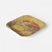 ハッ素朴プサンクスギビング紅葉グルド ペーパープレート (傾斜あり)