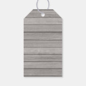 ハッ素朴プサンクスギフトラベル ギフトタグ (裏面)