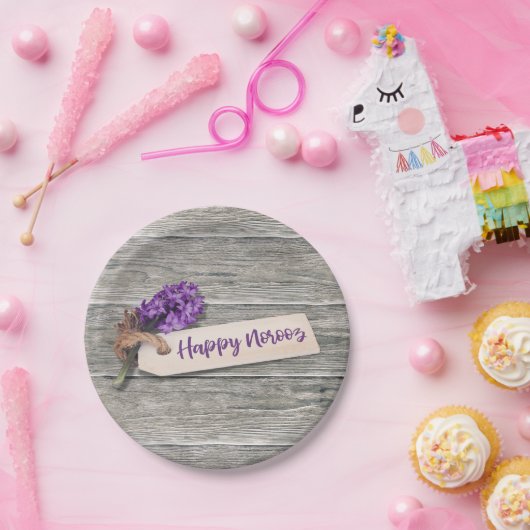 ハッ素朴プノーズヒヤシンス – 紙プレート ペーパープレート (パーティー)