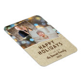 ハッ素朴プホリデーズ《写真》ぼけ味2フォトコラージュ マグネット (右側)