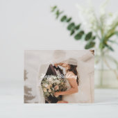 ハッ結婚ト2 ポストカード (スタンド正面)