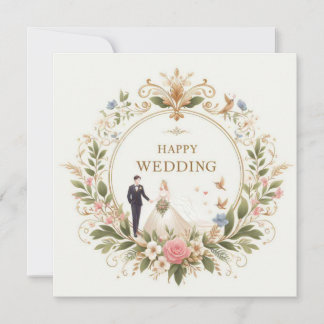 ハッ結婚ピーのグリーティングカード シーズンカード