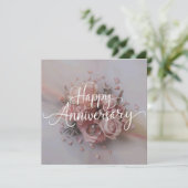 ハッ結婚ピーの記念日カーエレガントド シーズンカード (スタンド正面)