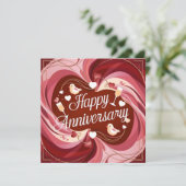 ハッ結婚ピーの記念日カーエレガントド シーズンカード (スタンド正面)