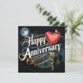 ハッ結婚ピーの記念日カーエレガントド シーズンカード (スタンド正面)