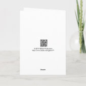 ハッ結婚ピー記念日カード カード (裏面)