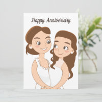ハッ結婚ピー記念日ロマンチックなレズビアンカップル