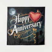 ハッ結婚ピー記念日 タペストリー (正面)