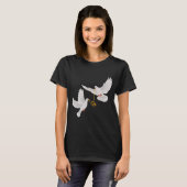 ハッ結婚ピーTシャツ Tシャツ (正面フル)