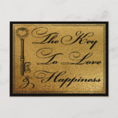 ハッ結婚プカップルのゲストアドバイスカード アドバイスカード (正面)