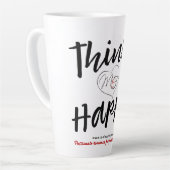 ハッ考えプロゴ白ラテmag カフェラテマグ (左アングル)