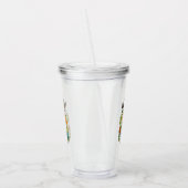 ハッ考えプ思考ハロウィーンコレクション アクリルタンブラー (左)