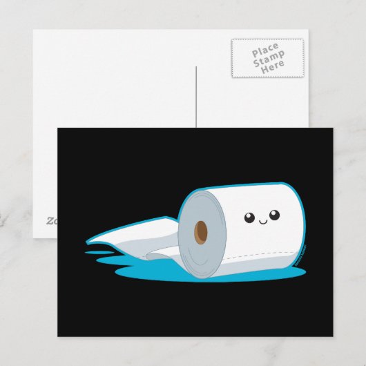 ハッ転がク ポストカード (正面/裏面)