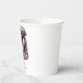 ハッ魅力的プウルフ赤ちゃんシャワー 紙コップ (左)